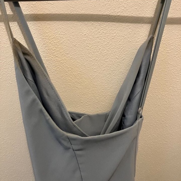 David's Bridal Floor Length Dress - Picture 2 of 3